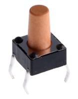 430156095736 Wurth Elektronik Pink Tactile Switch, SPST 50 mA @ 12 V dc 6.1mm Through Hole