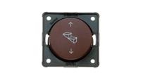 936992501 Berker Brown Push Button Light Switch, 1 Gang, INTEGRO