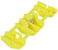 735411-0 TE Connectivity Tap Splice Connector, Yellow, Insulated, Tin 11 → 10 AWG