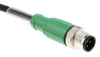 1500868 Phoenix Contact Male 4 way Threaded to Female 4 way M12 Sensor Actuator Cable, 1.5 m