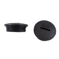 hpm12-sl080 Alpha Wire Blanking Plug, M12, Chloroprene Rubber (O-Ring/Seal), Polyamide, 15mm Diameter, Threaded