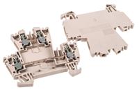 1041100000 Weidmuller  WDK Series Dark Beige, 2.5mm², Double-Level, Screw Termination, ATEX, IECEx