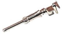 66597-8 TE Connectivity Type III+ Series Male Crimp Terminal, 18AWG Min, 14AWG Max