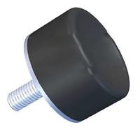 126-4954 RS PRO M8 Anti Vibration Mount, Male Buffer Foot with 43kg Compression Load