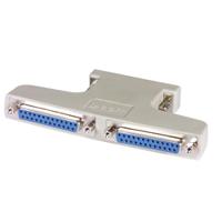 adpt-db25y L-Com D Sub Adapter Male 9 Way D-Sub to Female