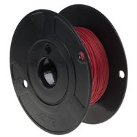 flt0111-035-2 TE Connectivity FlexLite Series Red 0.33 mm² Hook Up Wire, 22 AWG, 19/0.15 mm, 100m, Polyolefin Insulation,