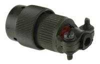 62gb-16f10-07sn Amphenol Limited, 62GB 7 Way Cable Mount MIL Spec Circular Connector PlugOlive, Socket Contacts,Shell Size 10, Bayonet