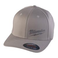 4932493097 Milwaukee Grey Standard Peak Bump Cap, Cotton, Polyester Protective Material