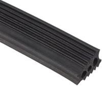 837-2123 RS PRO Black EPDM  Edging Strip, 20m