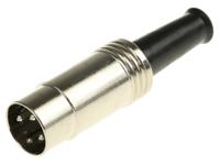 692-5469 RS PRO 3 Pole Din Plug, DIN 41524, 4A, 60 V ac, Male, Cable Mount