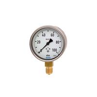 9071695 WIKA G 1/2 Analogue Pressure Gauge 400mbar Bottom Entry 100mm Outside Diameter