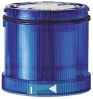84358055 Werma 843 Series Blue Steady Effect Beacon Unit, 24 V dc, LED Bulb, DC, IP54