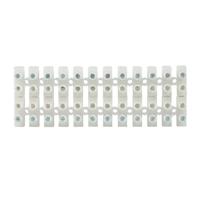 865-9833 RS PRO Non-Fused Terminal Block, 12-Way, 5 → 32A, 10 AWG Wire, Screw Termination