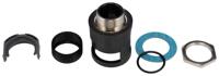 nvnv-m253-11 PMA Straight, Conduit Fitting, 23mm Nominal Size, M25, PA with metal thread, Black IP68 rating