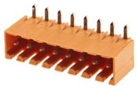 1605130000 Weidmuller, 3.5mm Pitch, OMNIMATE SL, 8 Way, Right Angle, Pluggable Terminal Block, Header, Through Hole, Solder