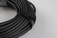 547-4383 RS PRO Cable Tie, Roller Ball, 520mm x 7.9 mm, Metallic Polyester Coated Stainless Steel, Pk-100