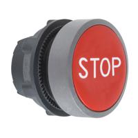 zb5aa434c0 Schneider Electric Harmony XB5 Series Red Spring Return Push Button Head, 22mm Cutout, IP66, IP67