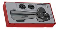 ttcp04 Teng Tools Hand Crimp Tool for Insulated Terminals, Uninsulated Terminals
