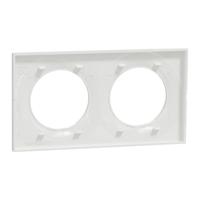 s520704 Schneider Electric White 2 Gang Cover