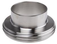 918-6235 RS PRO Stainless Steel Pipe Fitting, Straight Circular Fitting 49mm
