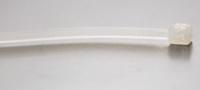 178-462 RS PRO Cable Tie, 100mm x 2.5 mm, Natural Nylon, Pk-100