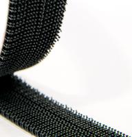 217-6997 RS PRO Low Profile Black Hook & Loop Tape, 25mm x 5m