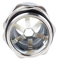 53112250 Lapp SKINTOP Series Metallic Nickel Plated Brass Cable Gland, PG21 Thread, 11mm min., 18mm max., IP68