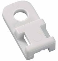 151-31103-ctam1-pa66-wh HellermannTyton Natural Cable Tie Mount 10.2 mm x 20.4mm, 4.6mm Max. Cable Tie Width