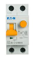 236279-pknm-251nc003-a-mw Eaton RCD, 25A, 2 Pole, 30mA, Type C, 230V