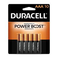 mn2400-p10-boost Duracell Alkaline Manganese Dioxide AAA Batteries 1.5V