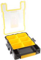 fmst1-72378 Stanley 6 Cell Black, Yellow PC, Adjustable Compartment Box, 35.6cm x 24.5cm x 10.9cm