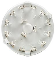 ck1036 Lorlin, 4 Position 3PST Rotary Switch, 150 mA@ 250 V ac, Solder Tab