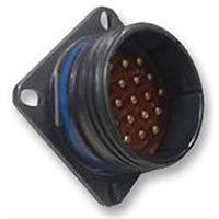 d3899920za35pa Amphenol Limited, D38999 6 Way Wall Mount MIL Spec Circular Connector ReceptacleBlack, Pin Contacts,Shell Size 9,