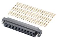 m83-lft1f2n60-0000-000 HARWIN Datamate J-Tek Series Straight Through Hole Mount PCB Socket, 60-Contact, 3-Row, 2mm Pitch, Solder Termination