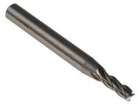 c24740 Dormer End Mill, 4mm Cutter, HSCo, 6 mm Shank, 11mm Cut Length
