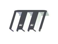 1-1355135-1 TE Connectivity, Micro Quadlock 94 Way TPA Lock for use with Automotive Connectors