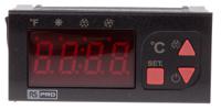 124-1048 RS PRO Panel Mount On/Off Temperature Controller, 77 x 35mm 1 Input, 2 Output Relay, 24 V ac/dc Supply Voltage