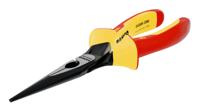 2430-s-200 Bahco Long Nose Pliers, 200 mm Overall, Straight Tip, VDE/1000V, 72mm Jaw