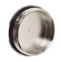 52103155 Lapp Blanking Plug, M40, Nickel Plated Brass, 44mm Diameter, Threaded