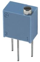 pv37w501c01b00 500Ω, Through Hole Trimmer Potentiometer 0.25W Top Adjust Bourns, PV37