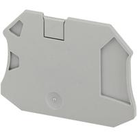 nsytrac23 Schneider Electric TRA Series End Cover for Use with TRV Screw Terminal