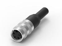 210-0194 RS PRO 4 Pole M16 Din, 5A, 250 V IP40, Screw Lock, Female, Cable Mount