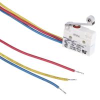 v4nsyrul Saia-Burgess Roller Lever Micro Switch, Pre-wired Terminal, 3 A @ 250 V ac, SPDT, IP67