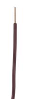 248-3614 RS PRO Copper Brown 0.5mm² Hook Up Wire, 20 AWG, 1/0.8 mm, 500m, PVC Insulation