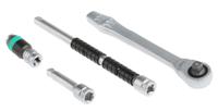05004021001 Wera 28-Piece Imperial 1/4 in Standard Socket/Bit Set with Ratchet, 6 point; Hex Bit; Phillips Bit; Pozidriv Bit; Torx