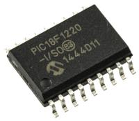 pic18f1220-iso Microchip PIC18F1220-I/SO, 8 bit PIC, PIC18F1220 Microcontroller, 40 MHz, 4kB FLASH, 18-Pin SOIC