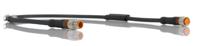 68952-rsmv-4-rkmv-4-22503-m Lumberg Automation Male 4 way M8 to Female 4 way M8 Sensor Actuator Cable