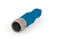 t4151320003-003 TE Connectivity Female 4 way Socket M12 to M12 Pigtail Cable Assembly, 1.5 m