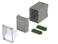 65005510hmt1-cn-55-ak Bopla DIN Rail Enclosure Enclosure Type CombiNorm-Classic Series , 109.5 x 75 x 55mm, ABS DIN Rail Enclosure