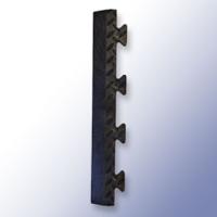 221-7921 RS PRO Black Edge Protector Strip PVC Edge Protection 470mm x 49mm x 14mm